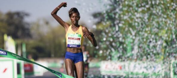 Diana Chemtai Kipyokei fue suspendida por dopaje. Twitter.