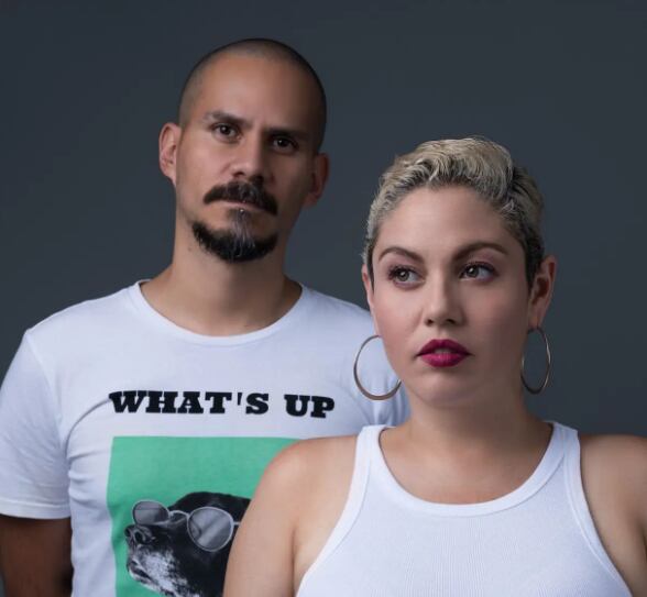 Los comediantes Waleska Oporta y Daniel Ugalde llevarán su podcast en vivo a Desamparados. Instagram.