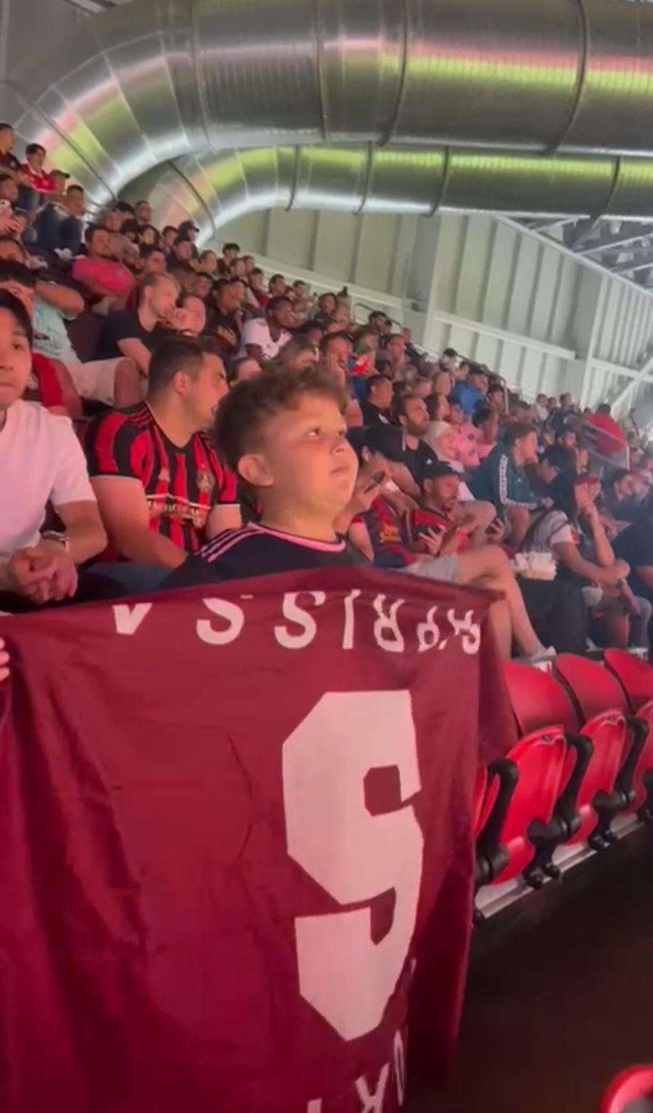 Nicolás dejó al Saprissa por todo lo alto en el partido de Lionel Messi.