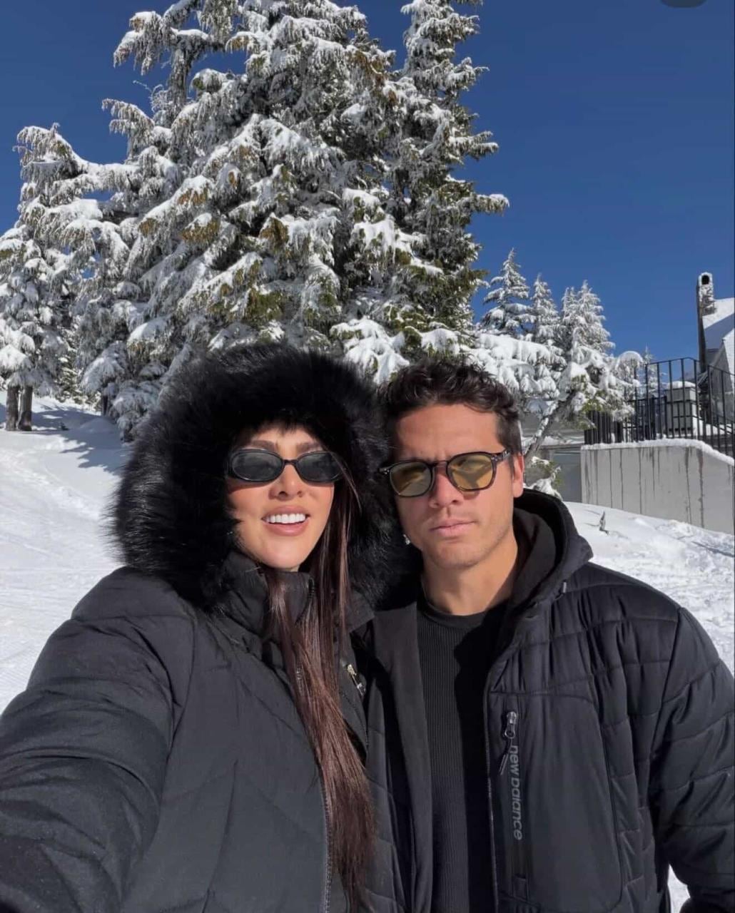 Karina Ramos y su nueva pareja Tomás Porras. Fotos Exclusivas de La Teja