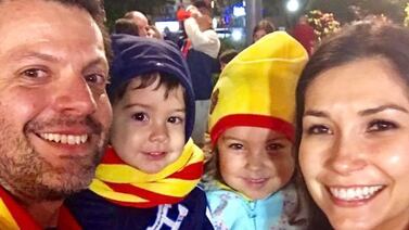 Vea la tierna reacción de los hijos de Ginnés Rodríguez al ver foto de su papá en altar de muertos