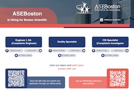 ASEBoston anuncia más de 70 empleos para fortalecer el equipo de calidad e investigación