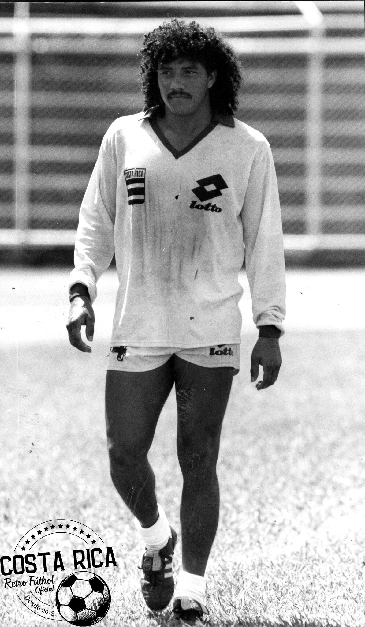 Miguel Davis jugó en clubes como Alajuelense, Cartaginés y Carmelita. Foto tomada de Costa Rica Retro Fútbol.