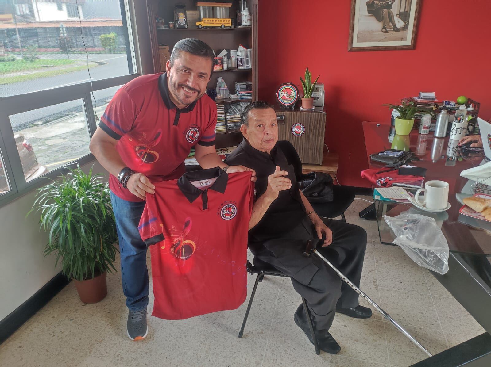 El exlocutor José Ángel Vásquez estuvo en radio Centro compartiendo con los oyentes.