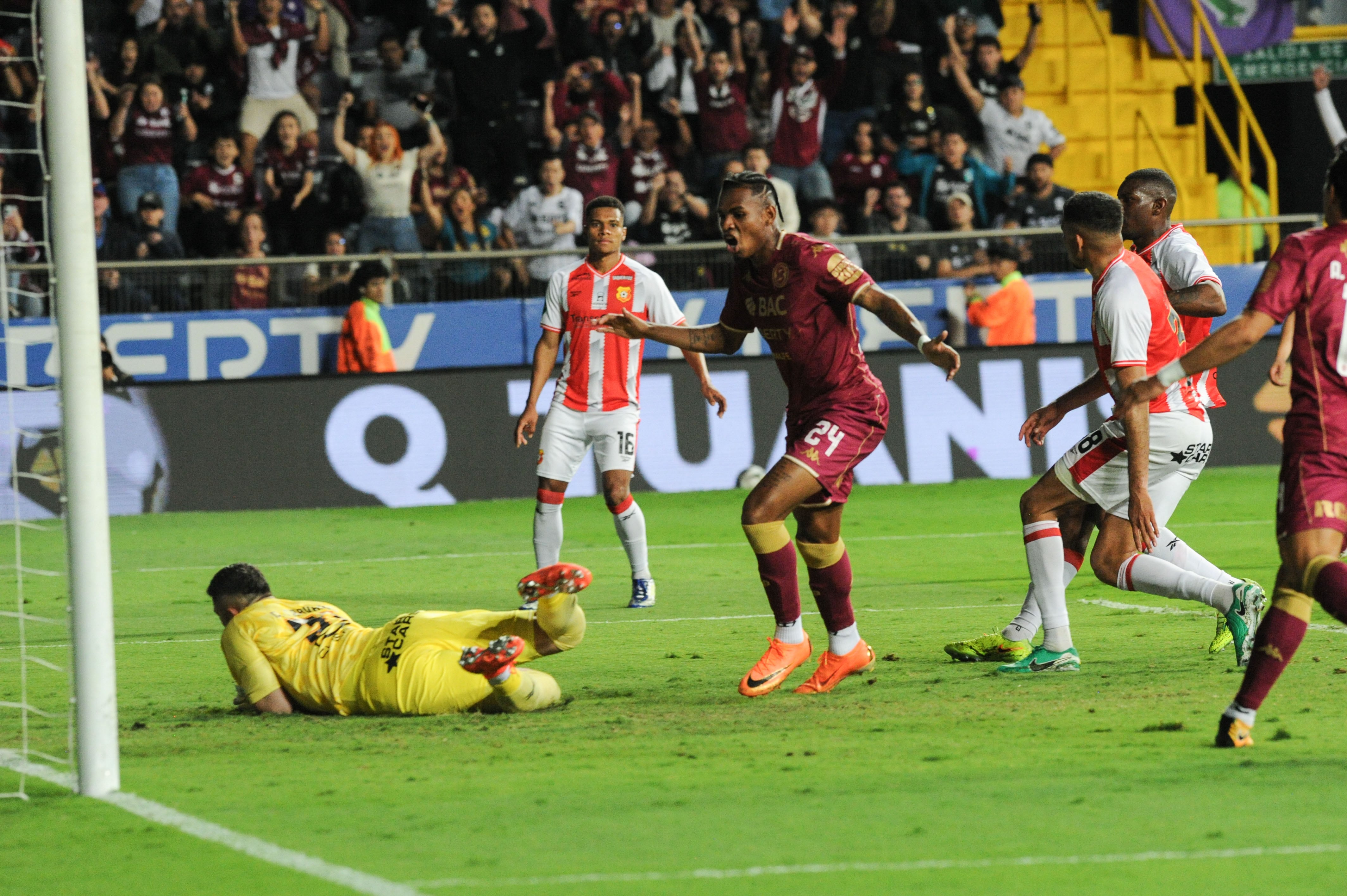 Partido Saprissa vs Herediano.