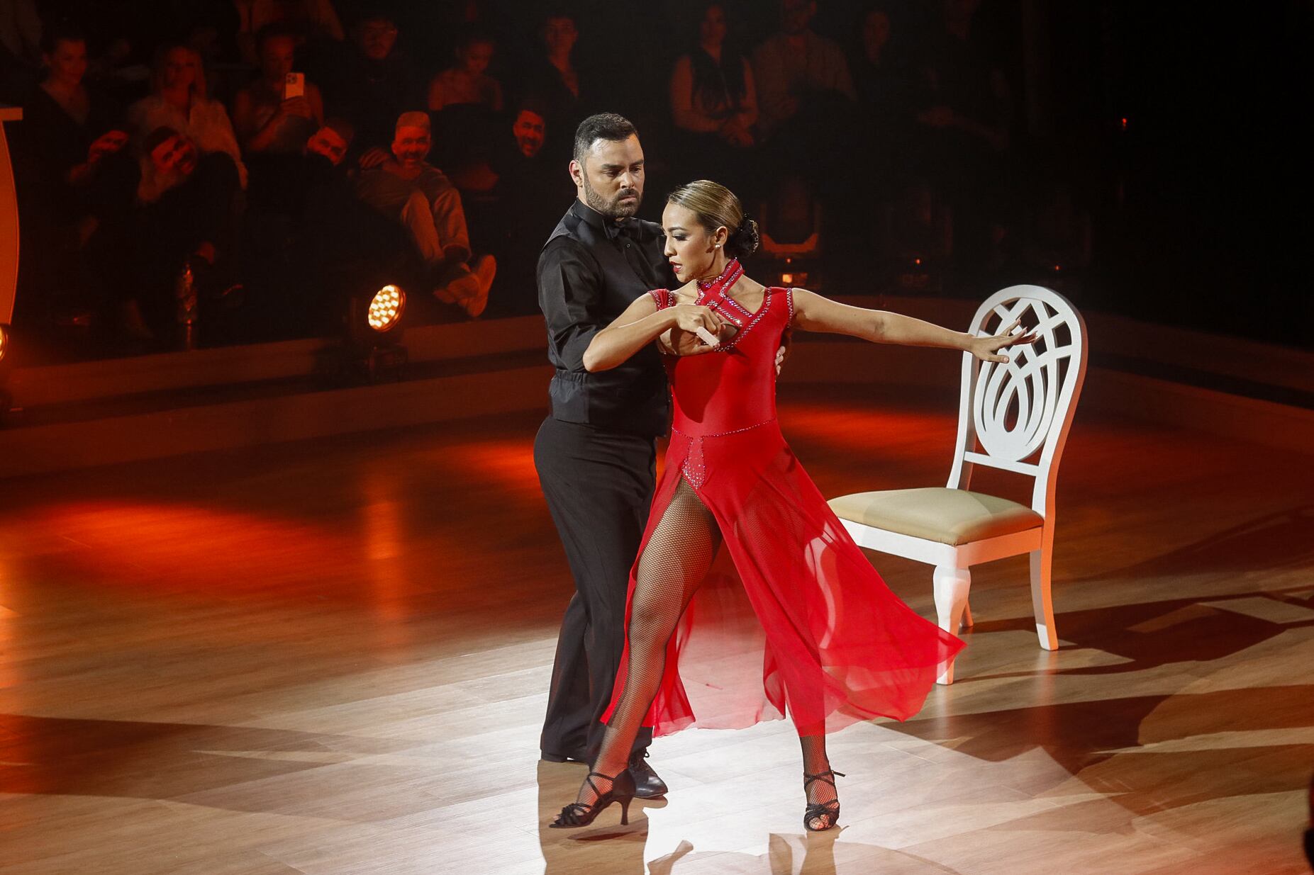 13/10/2024. Quinta gala del programa Mira quién baila. Teletica, Sabana. Fotografía: Lilly Arce.