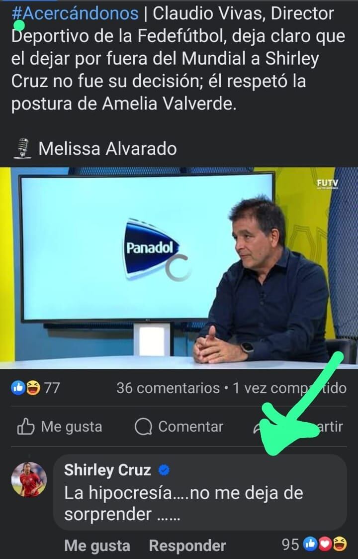 Claudio Vivas sobre Shirley Cruz, fútbol femenino, Melissa Alvarado
