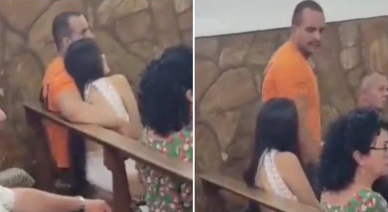 Mujer halló a su marido con la amante en misa. Foto: La Nación / GDA