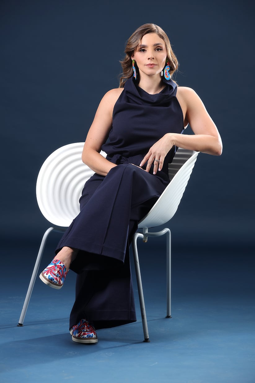 Laura López, Gerente General de Procomer en Portada Perfil