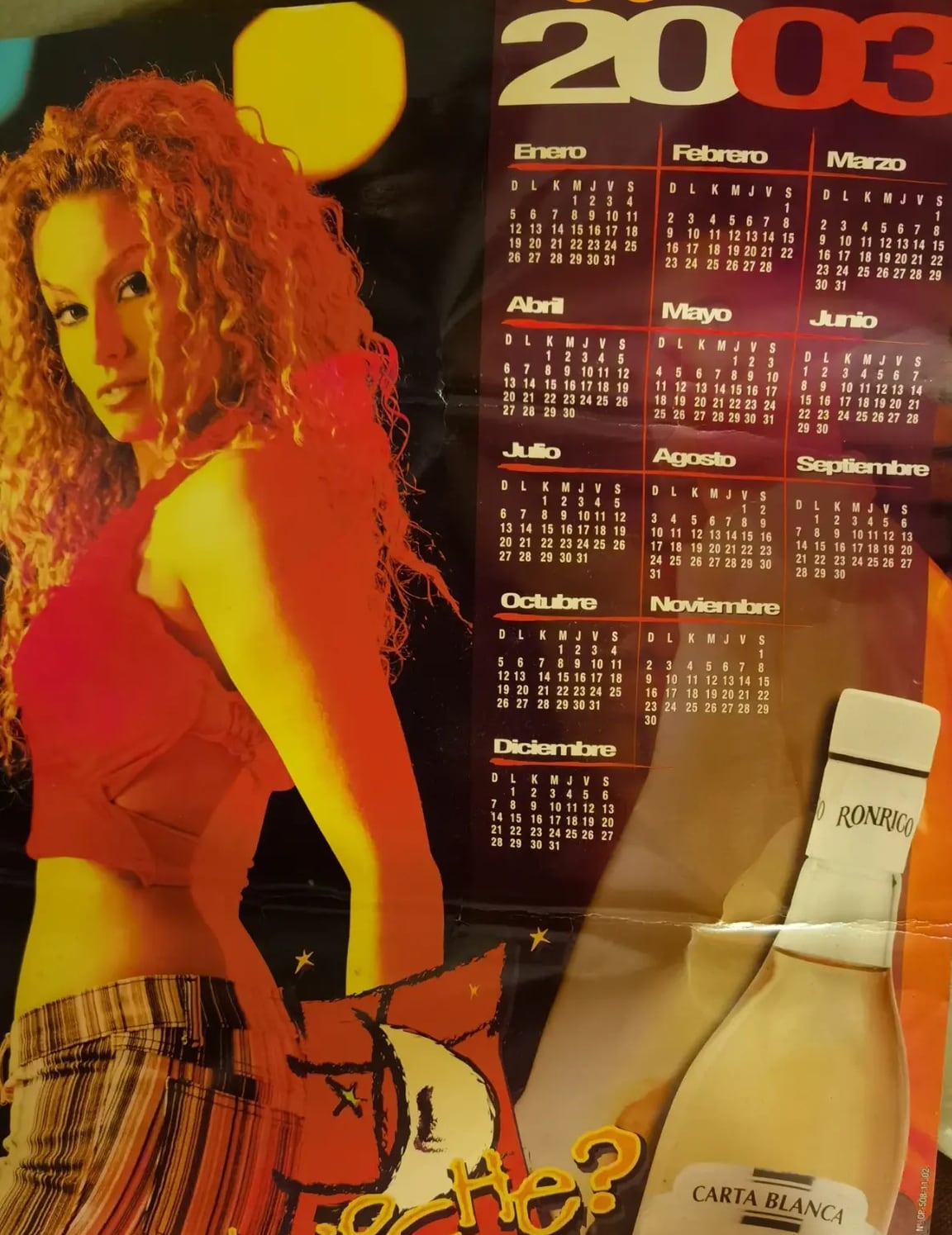 Cindy Villalta cuando era modelo.