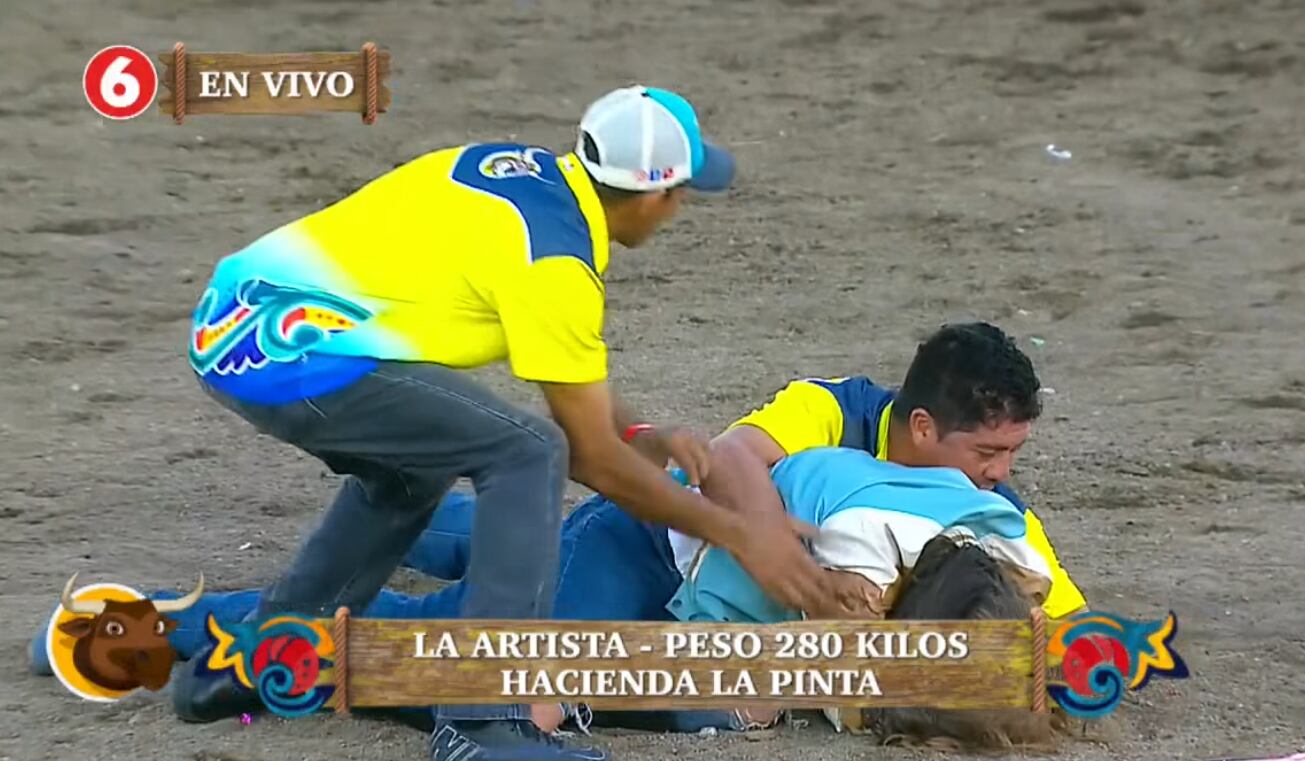 Melissa Durán en el redondel de toros de Pedregal en la corrida del 2 de enero de 2025