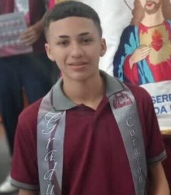 EMERSON SAMUEL ROA SANCHO, de 13 años