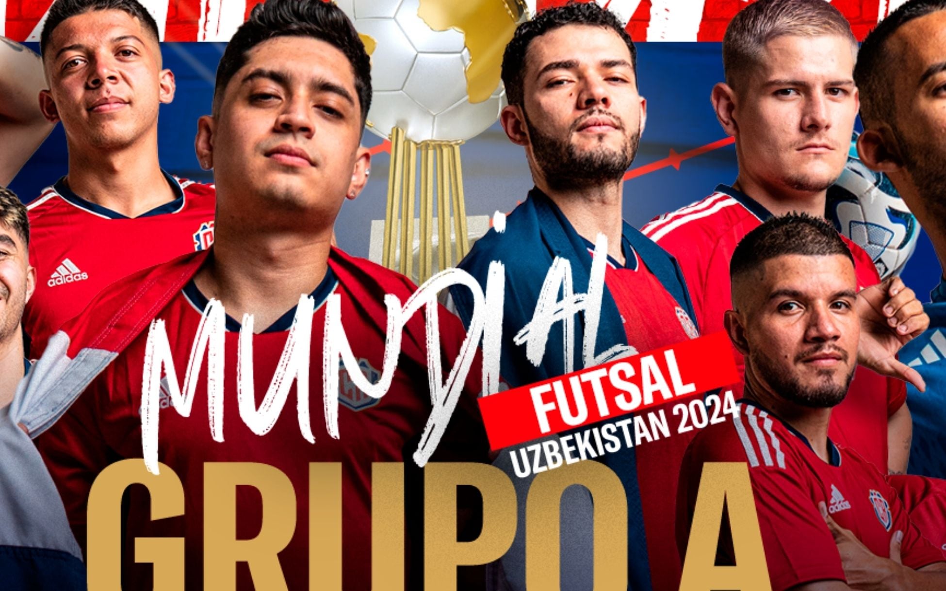 La Selección de Fútsala tiene claros sus rivales para el Mundial 2024. Foto: FCRF.