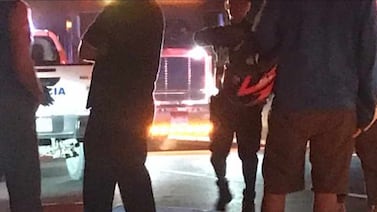 Camionero se dio a la fuga luego de atropellar y matar a un motociclista en Guácimo