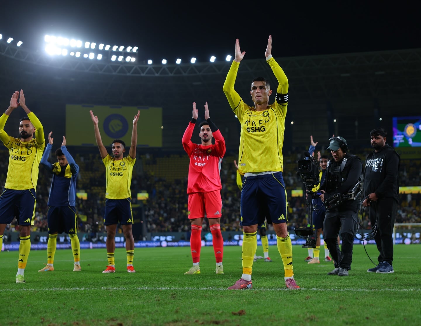 El portugués, Cristiano Ronaldo, cierra el 2025 con un total de 957 goles, quedando solamente a 43 goles de la histórica marca de los mil goles, que es uno de sus principales sueños de vida, según lo ha dicho en repetidas ocasiones.