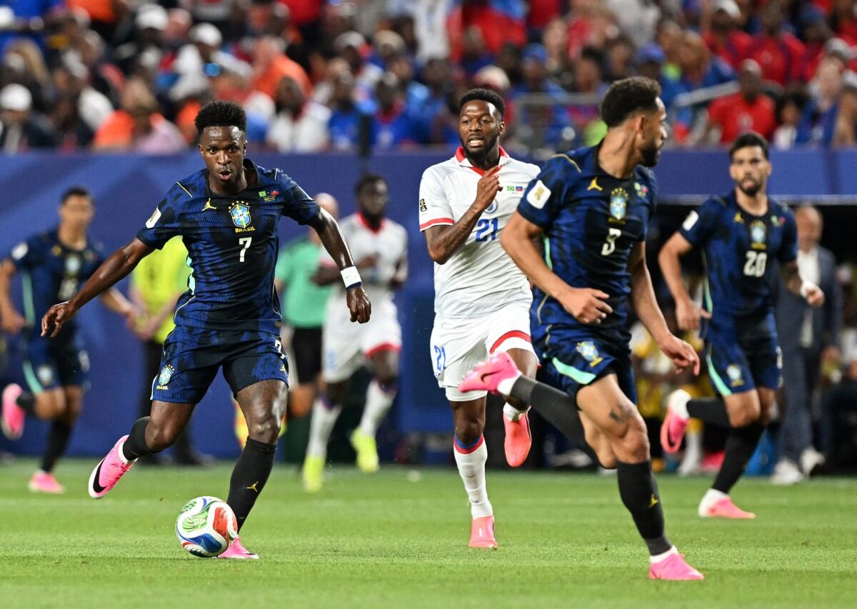 Vinícius Júnior se soltó a jugar y es clave en la goleada de Brasil ante Haití en el Mundial 2026.