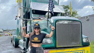 ¡Qué carga! Milena la trailera se mandó a los piques entre cabezales en Parque Viva