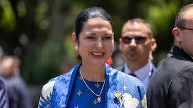 Signe Zeikate, primera dama de la República, envió sentido mensaje luego de la operación de próstata de Rodrigo Chaves