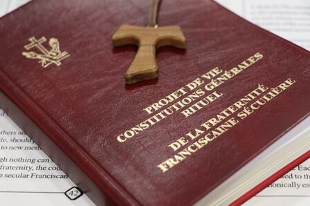 Ricardo Herrera forma parte de la Orden Franciscana Seglar, en donde imitan las enseñanzas de San Francisco de Asís. Cortesía.