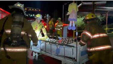 Incendio en asilo de Alajuela obliga a rescatar a 10 adultos mayores