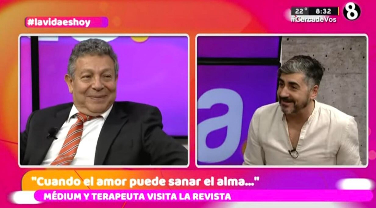 La Revista, canal 8, invitado René Boiero, médium argentino