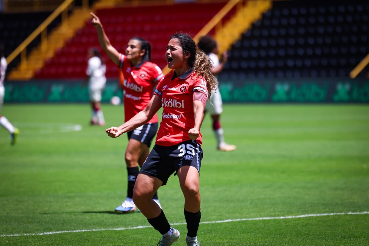 María Paula Arce anotó el único gol del partido entre Alajuelense y Saprissa.