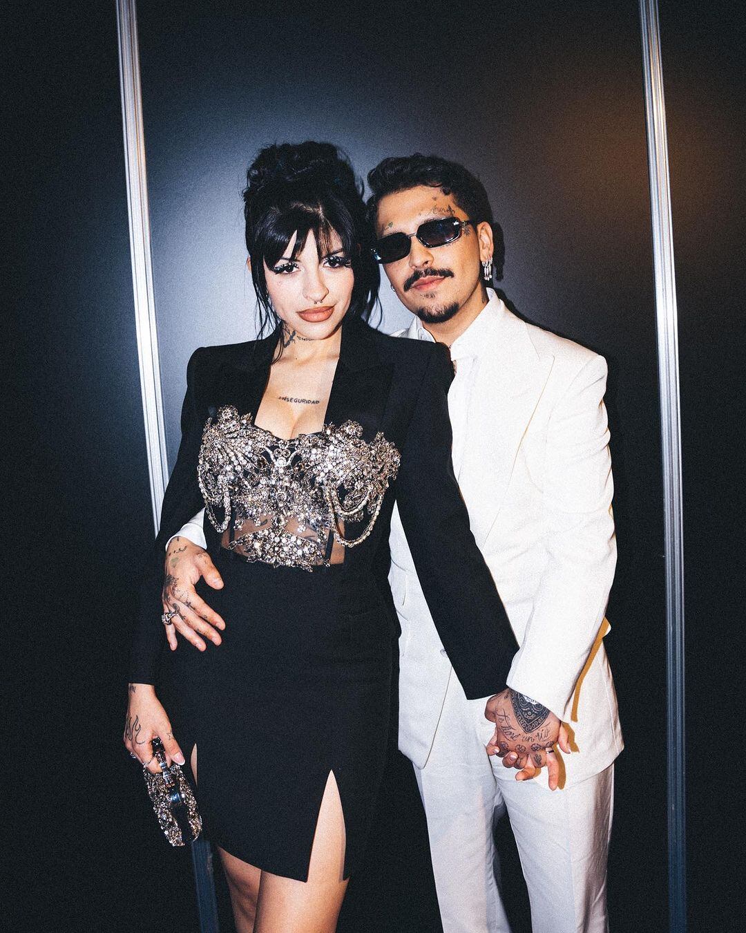 Christian Nodal y Cazzu