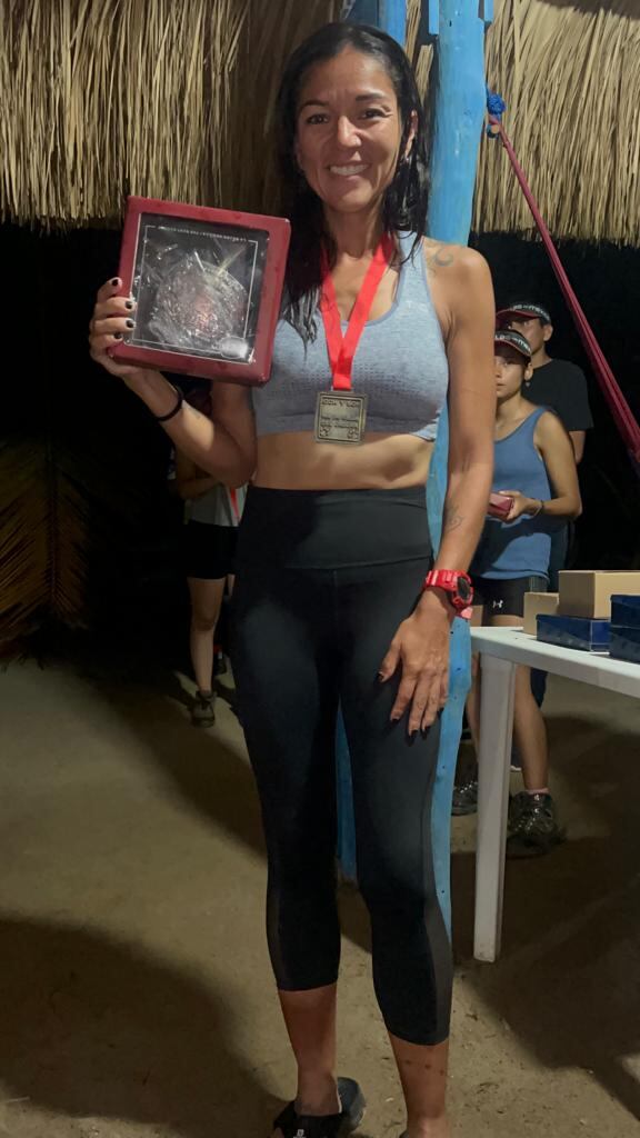 Sandra Mejía, utramaratón Tras la huella del Jaguar