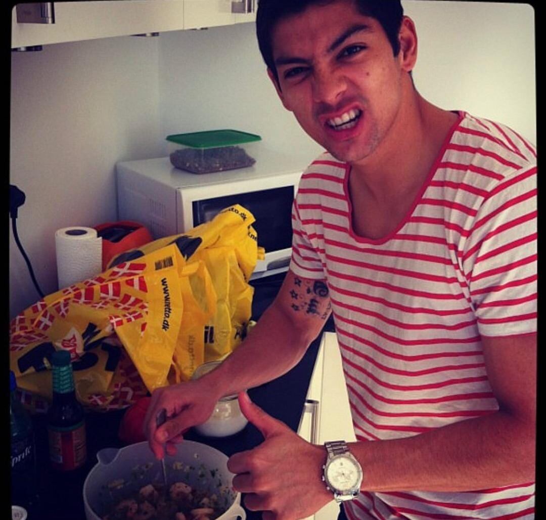 El comentarista Yherland Mc Donald subió la primera foto que colgaron en Instagram algunos jugadores. Instagram.