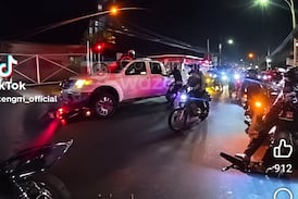 Rodada en Alajuela casi termina en tragedia: motociclistas rodearon y atacaron un carro