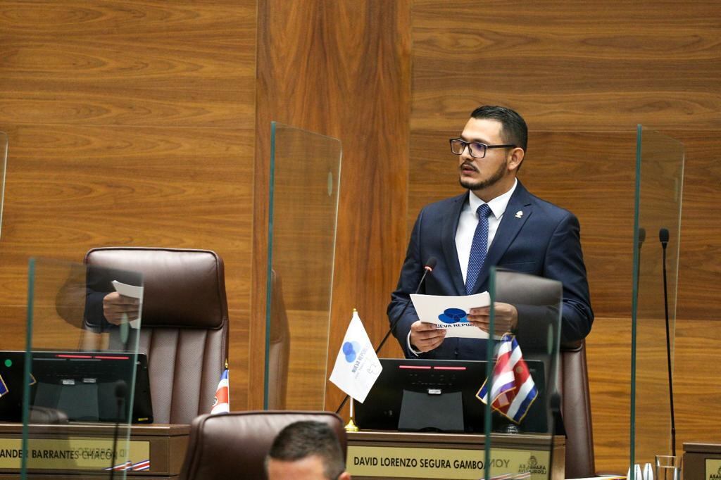 El diputado de Nueva República, David Segura