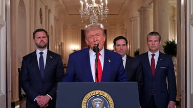 Donald Trump acaba de hacer una declaración que marca el futuro de la guerra entre Irán e Israel