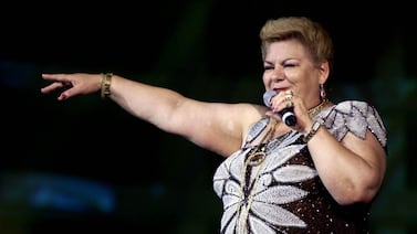 Paquita la del Barrio recibirá un homenaje en el parque de San Pablo de Heredia este domingo