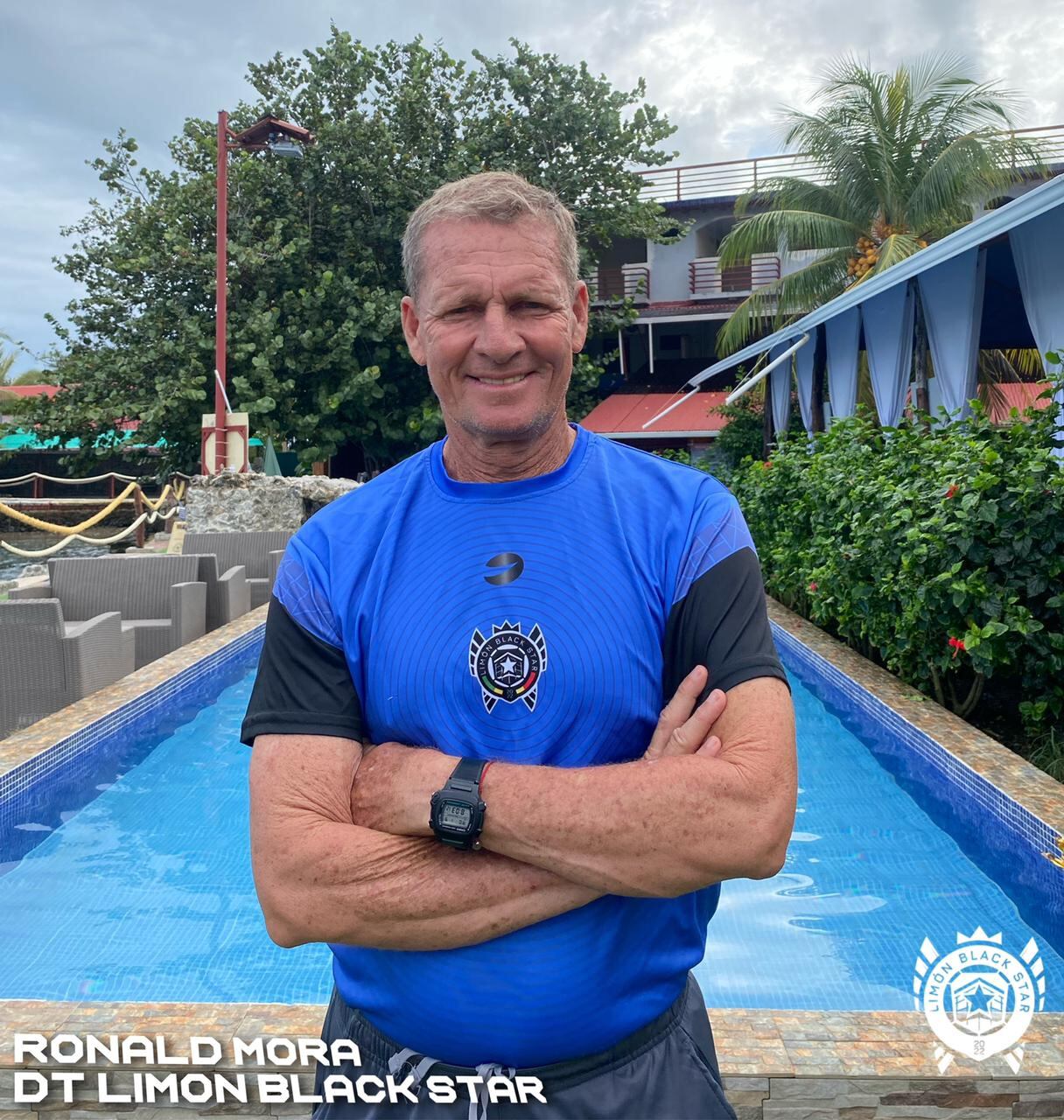 Rónald Mora volverá al Caribe, para llevar a Limón Black Star al ascenso. Prensa LBS.