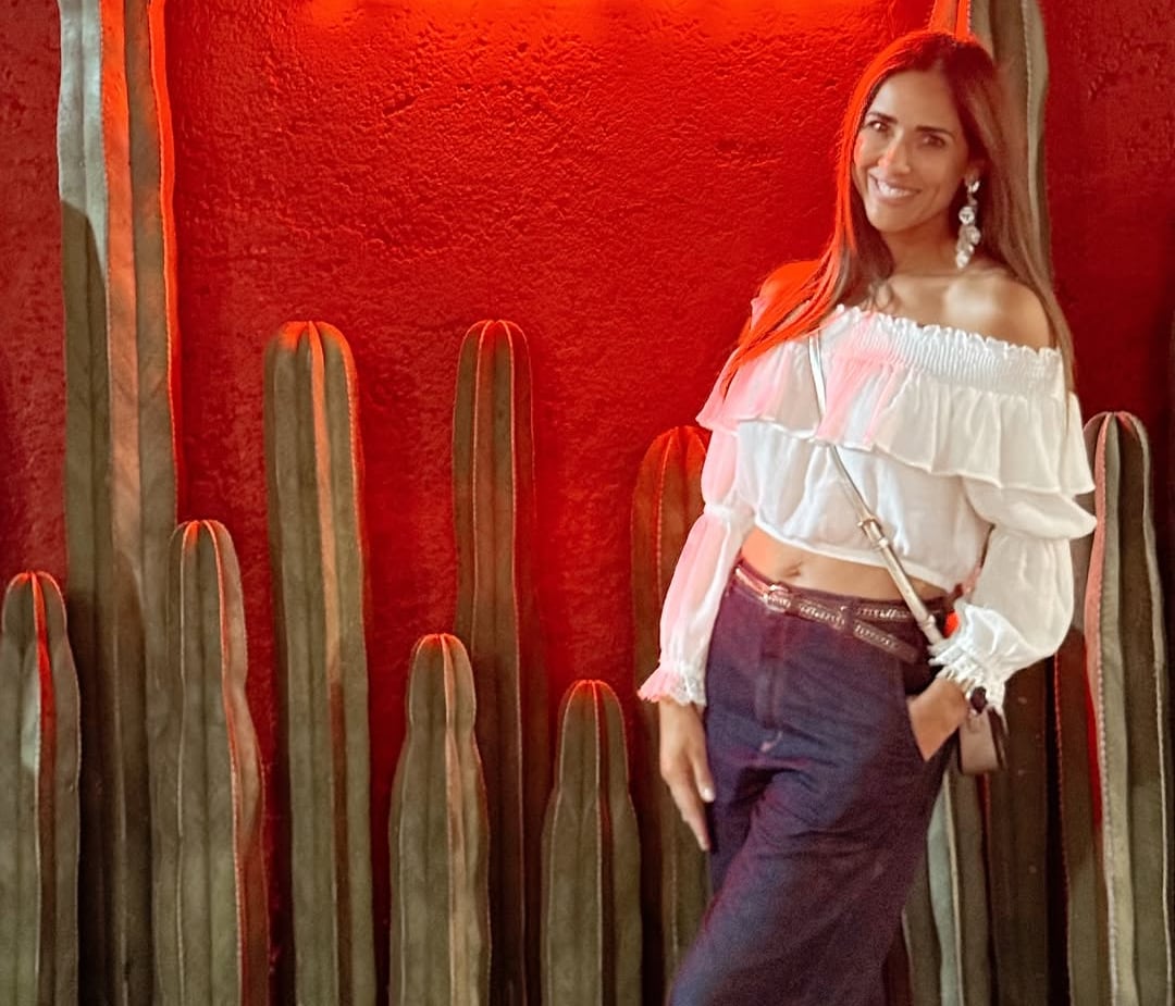 Paola Calderón, presentadora en Guatemala