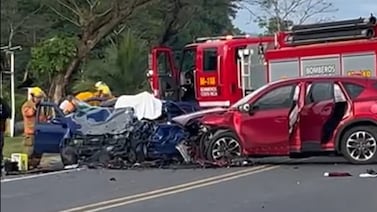 Trágico accidente: choque deja un fallecido y a cuatro heridos de gravedad