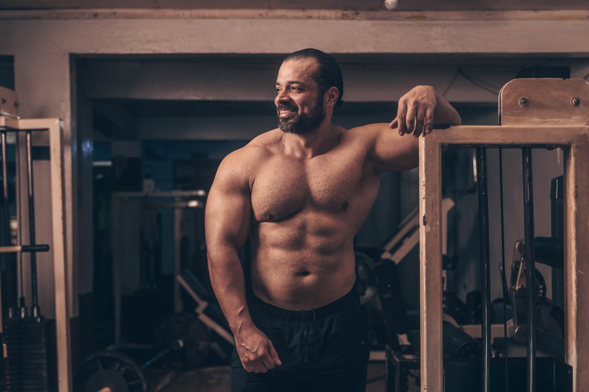 Salomón era muy reconocido en el ámbito del fisiculturismo. Foto Fit Gym Siquirres.