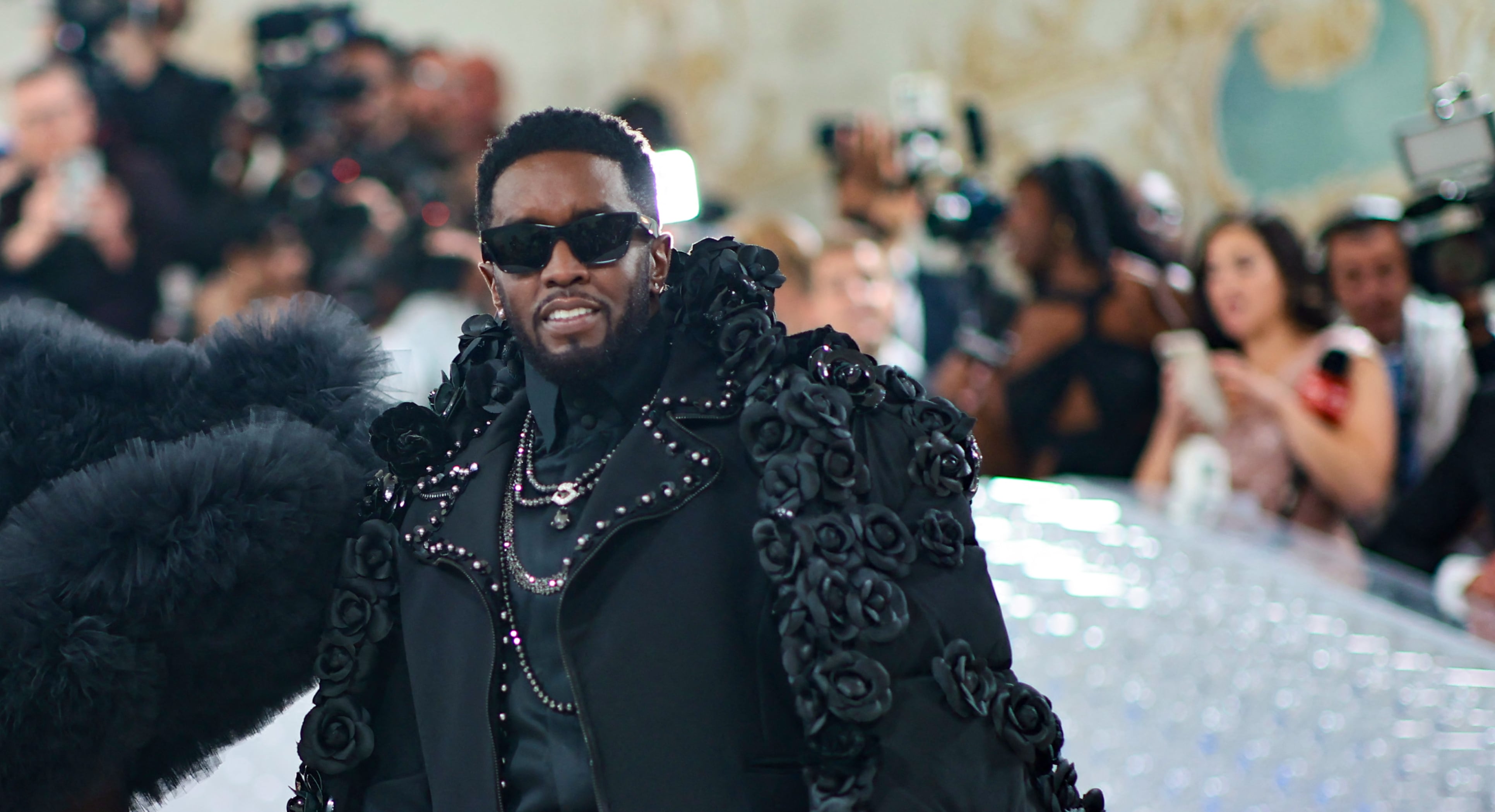 NEW YORK, NEW YORK - MAY 01: (L-R) Yung Miami and Sean �Diddy� Combs attend The 2023 Met Gala Celebrating "Karl Lagerfeld: A Line Of Beauty" at The Metropolitan Museum of Art on May 01, 2023 in New York City. Dimitrios Kambouris/Getty Images for The Met Museum/Vogue/AFP (Photo by Dimitrios Kambouris / GETTY IMAGES NORTH AMERICA / Getty Images via AFP)