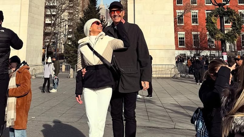 Nancy Dobles publicó hermosas fotos de don Ignacio Santos como pocas veces lo vemos