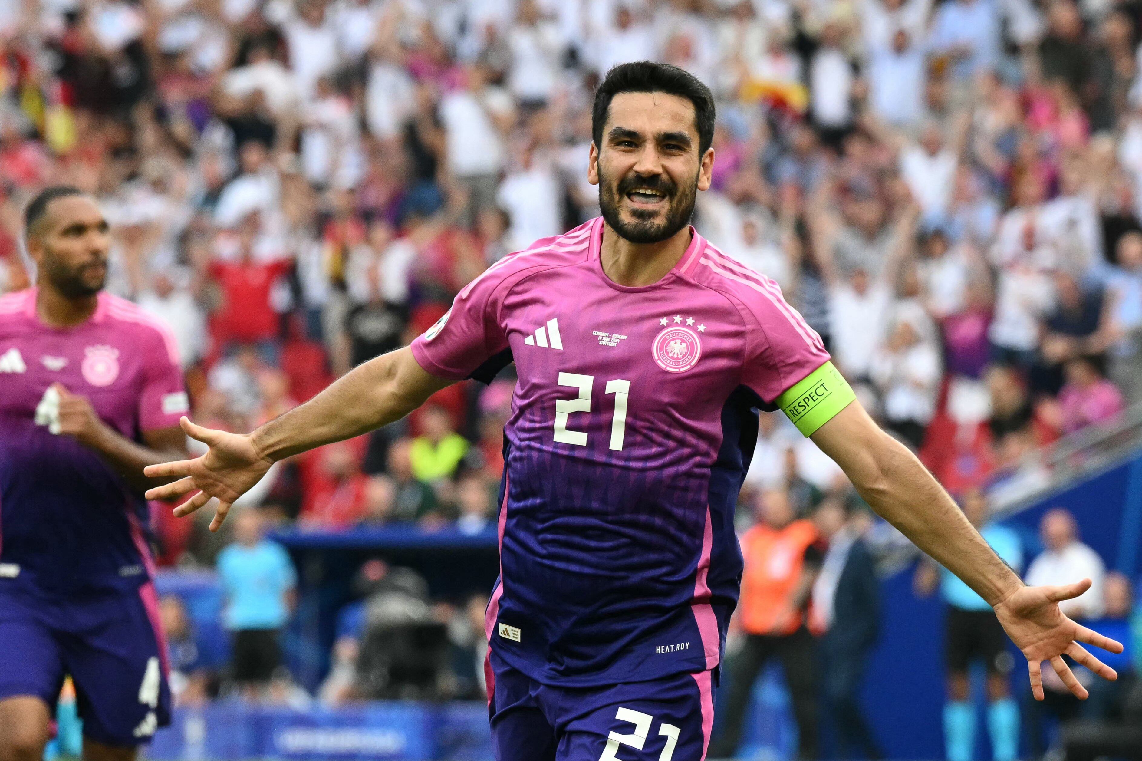 Eurocopa 2024
Alemania 2 - Hungría 0
İlkay Gündoğan
19 de junio del 2024
Fotografía: Uefa en Español. com