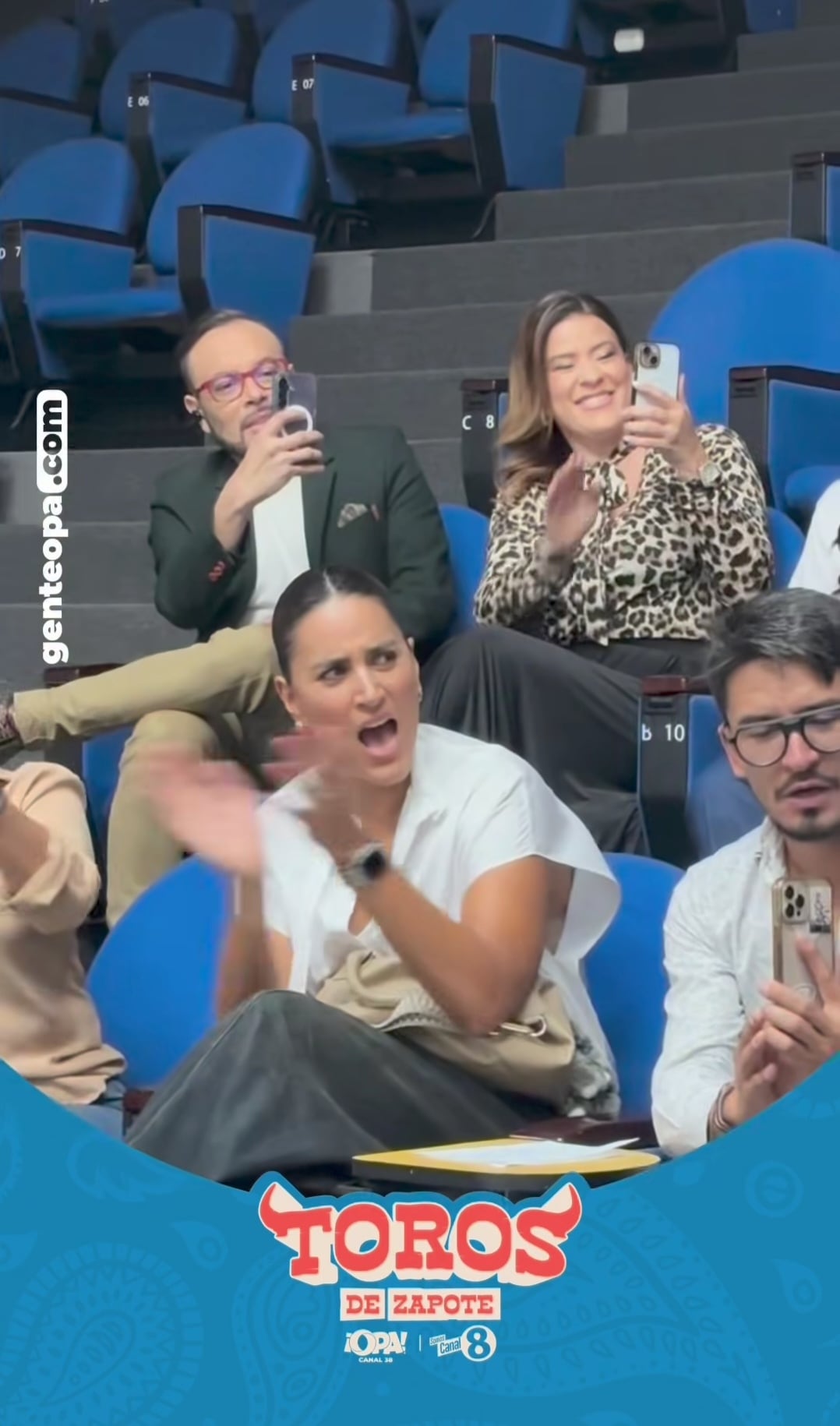 Canal ¡Opa! y canal 8 de Multimedios se unieron para transmistir las corridas de toros de Zapote 2025.