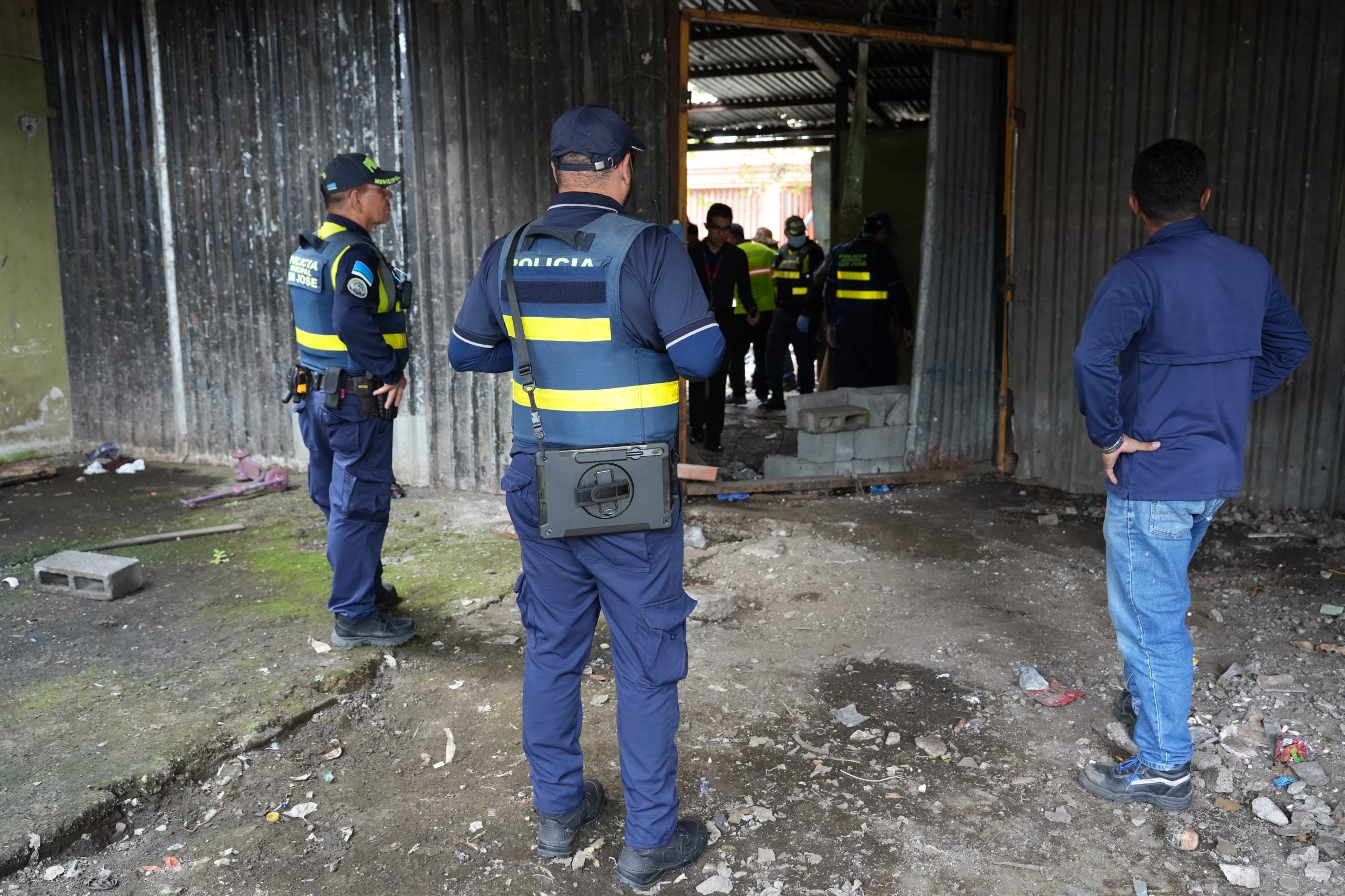 Policía Municipal de San José derribó uno de los búnker más conflictivos en Hatillo