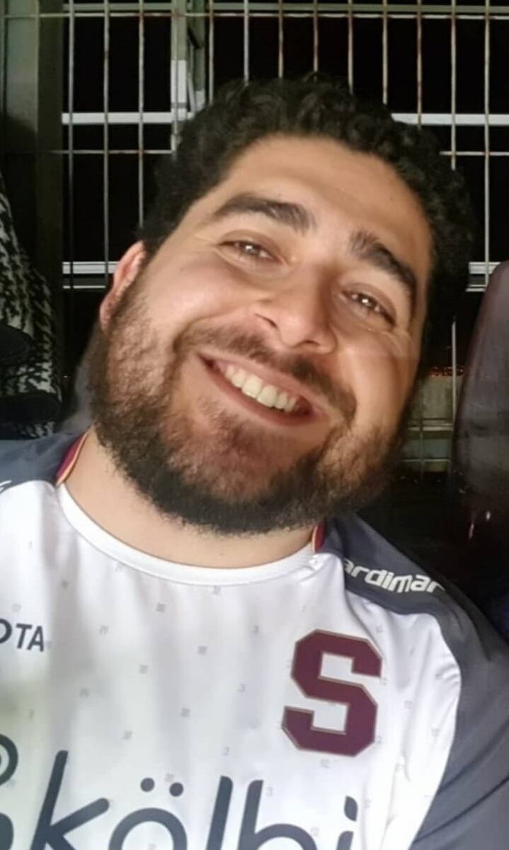 Manuel Guevara, aficionado saprissista. Cortesía.