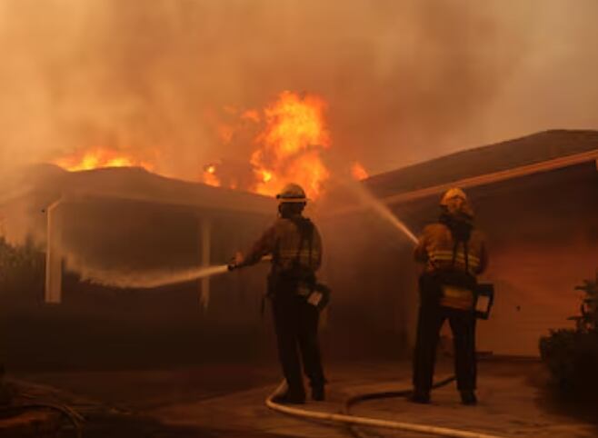 Incendio en Los ángeles