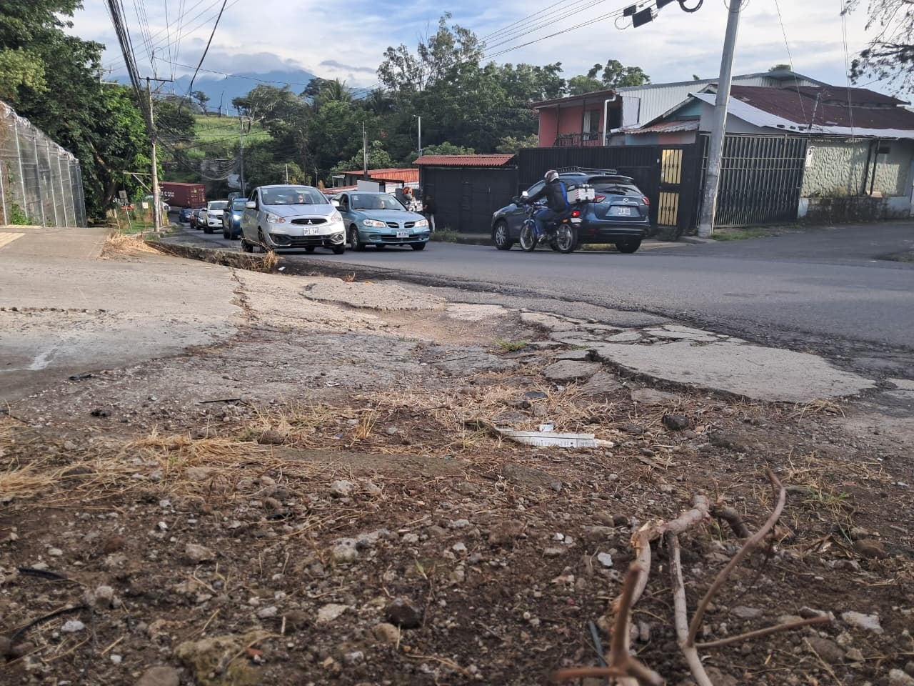 Trabajos en Barreal de Heredia
