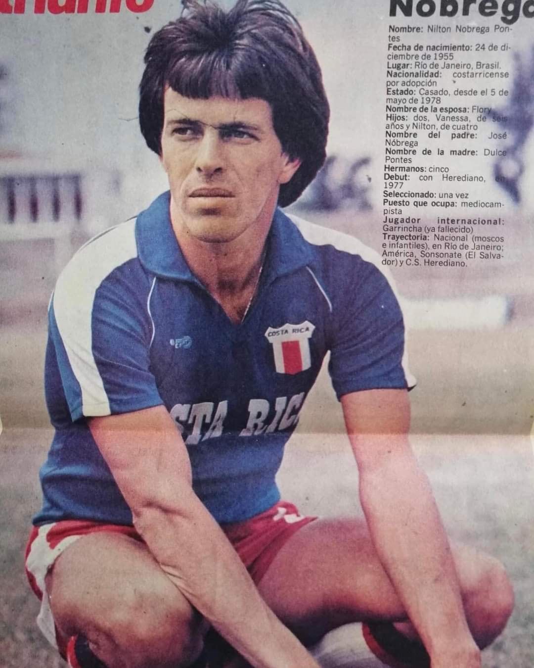 Nilton Nóbrega, exjugador de Herediano y Saprissa.