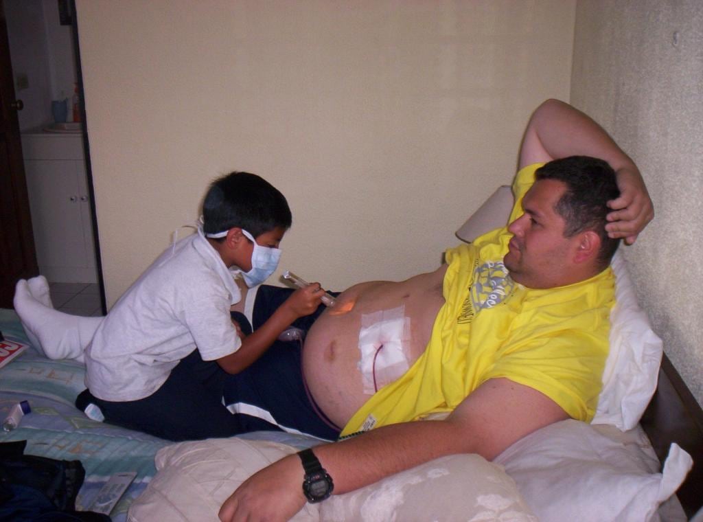 Federico "Kiko" Robles y su hijo Sebastián Robles. Cortesía