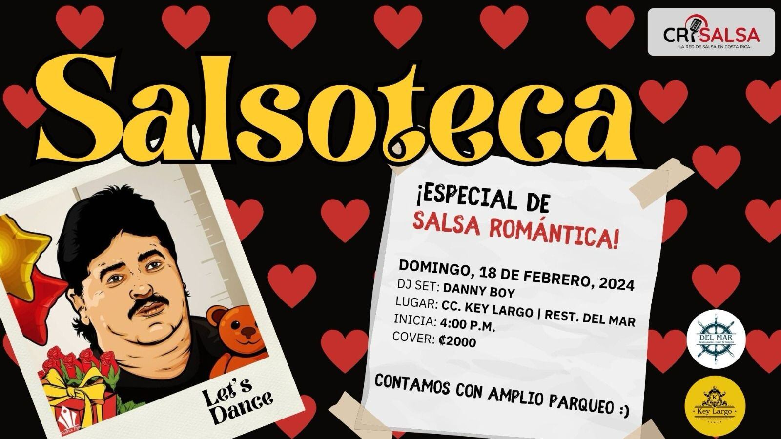 CR salsa le invita a que pase una tarde especial en pareja o en familia.
