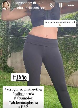 Natalia Monge, presentadora de televisión