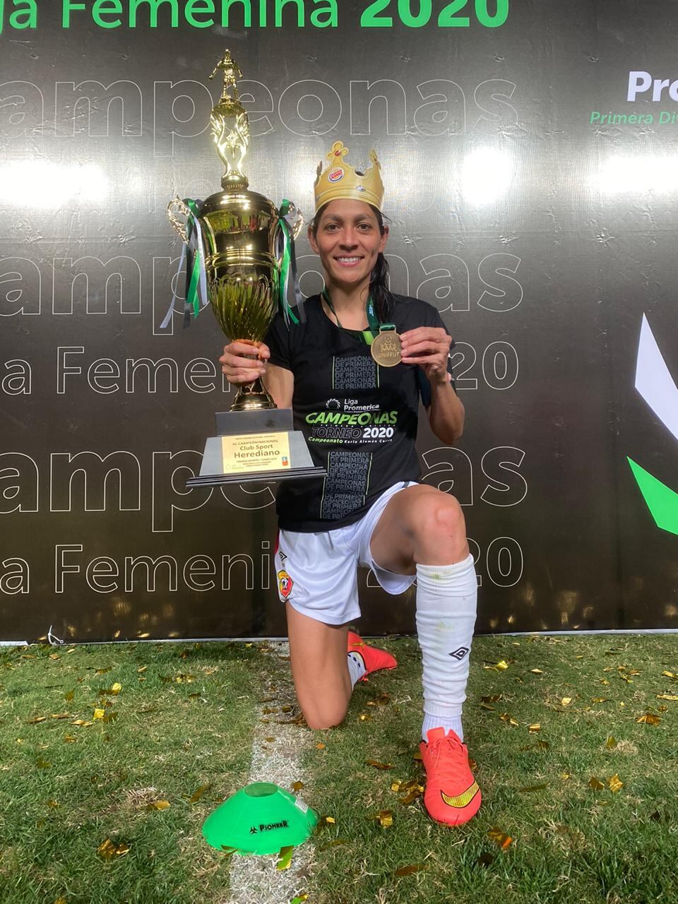 Carol Sánchez, jugadora del Team-F